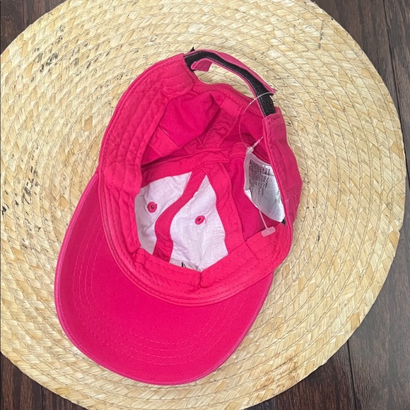 Nike Toddler Signature Fuchsia Baseball Hat Cap with Black Logo - Picture 6 of 9